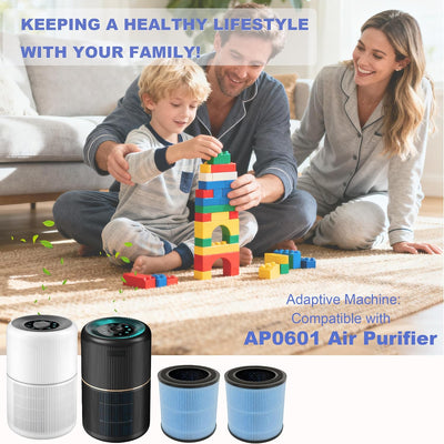 2 Filtros AP0601 comp Airtok Puri-fier H13 True HEPA