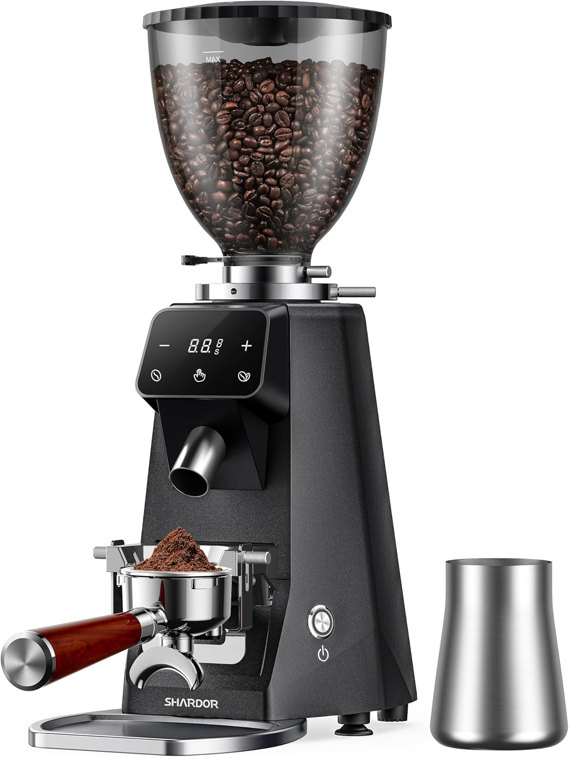 Máquina Espresso 20 Bar con Molinillo 64mm