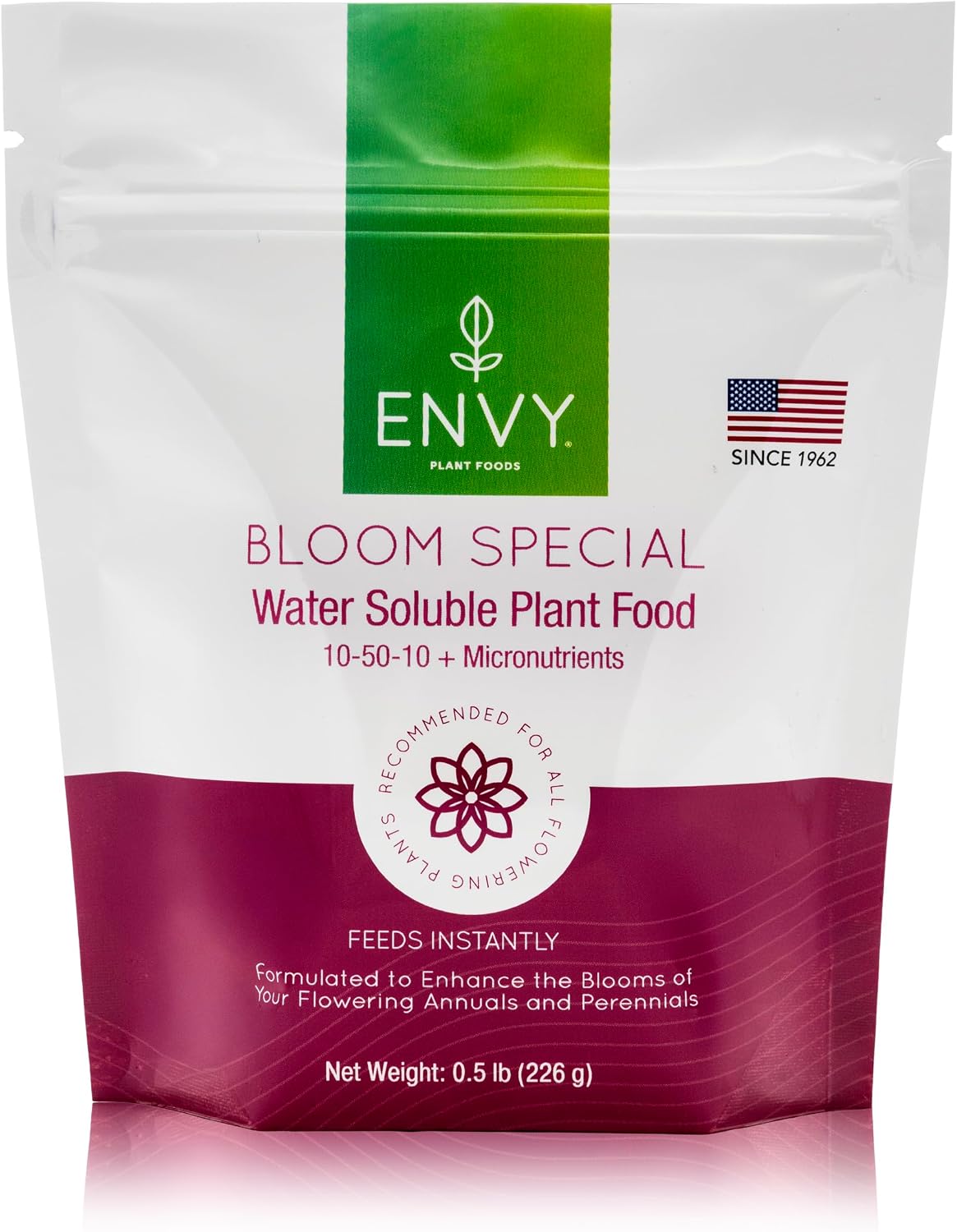 Fertilizante para flores soluble en agua 0.5lb