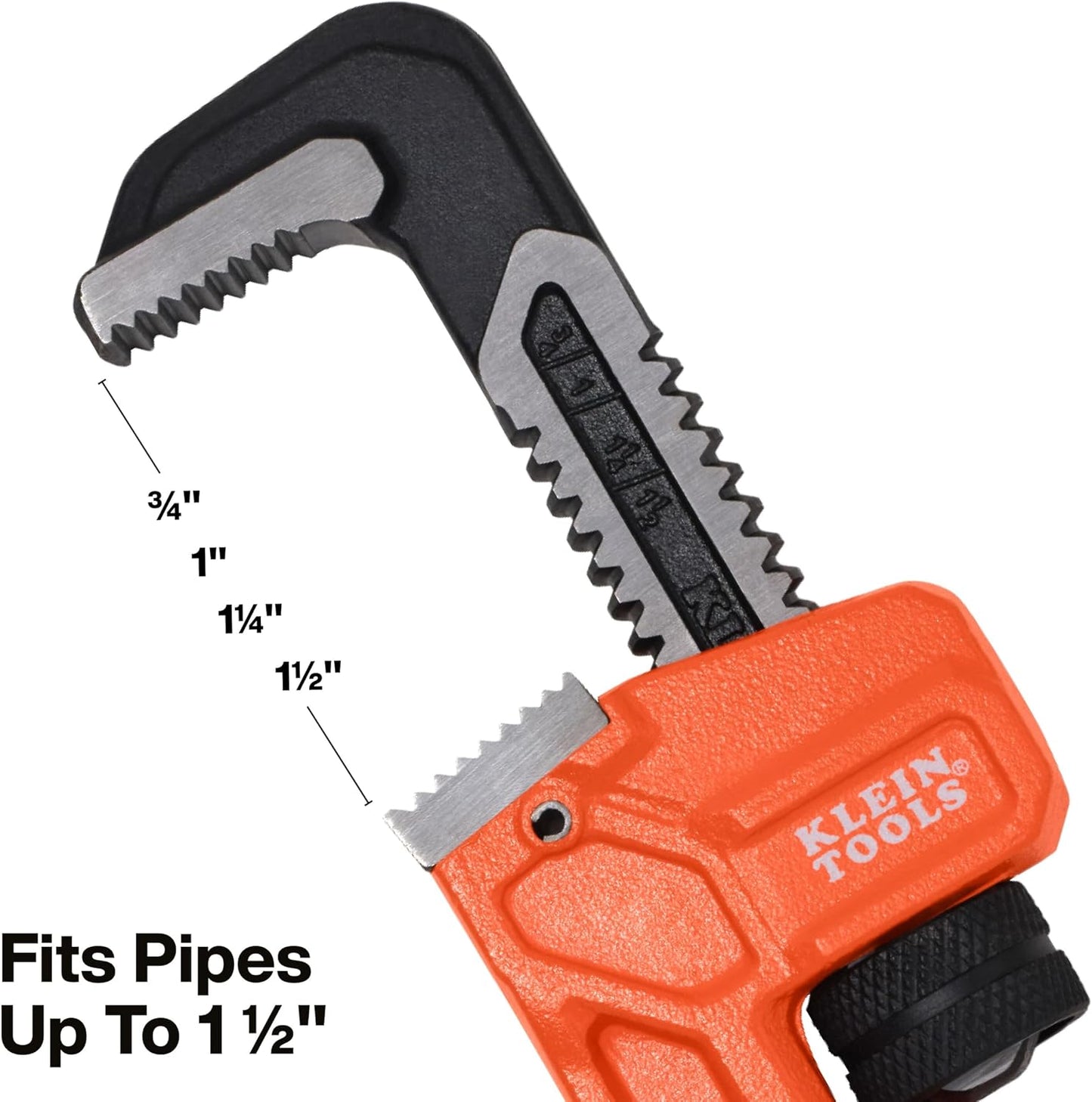 Llave tubo hierro fundido 10pulg ajustable 1-1/2pulg