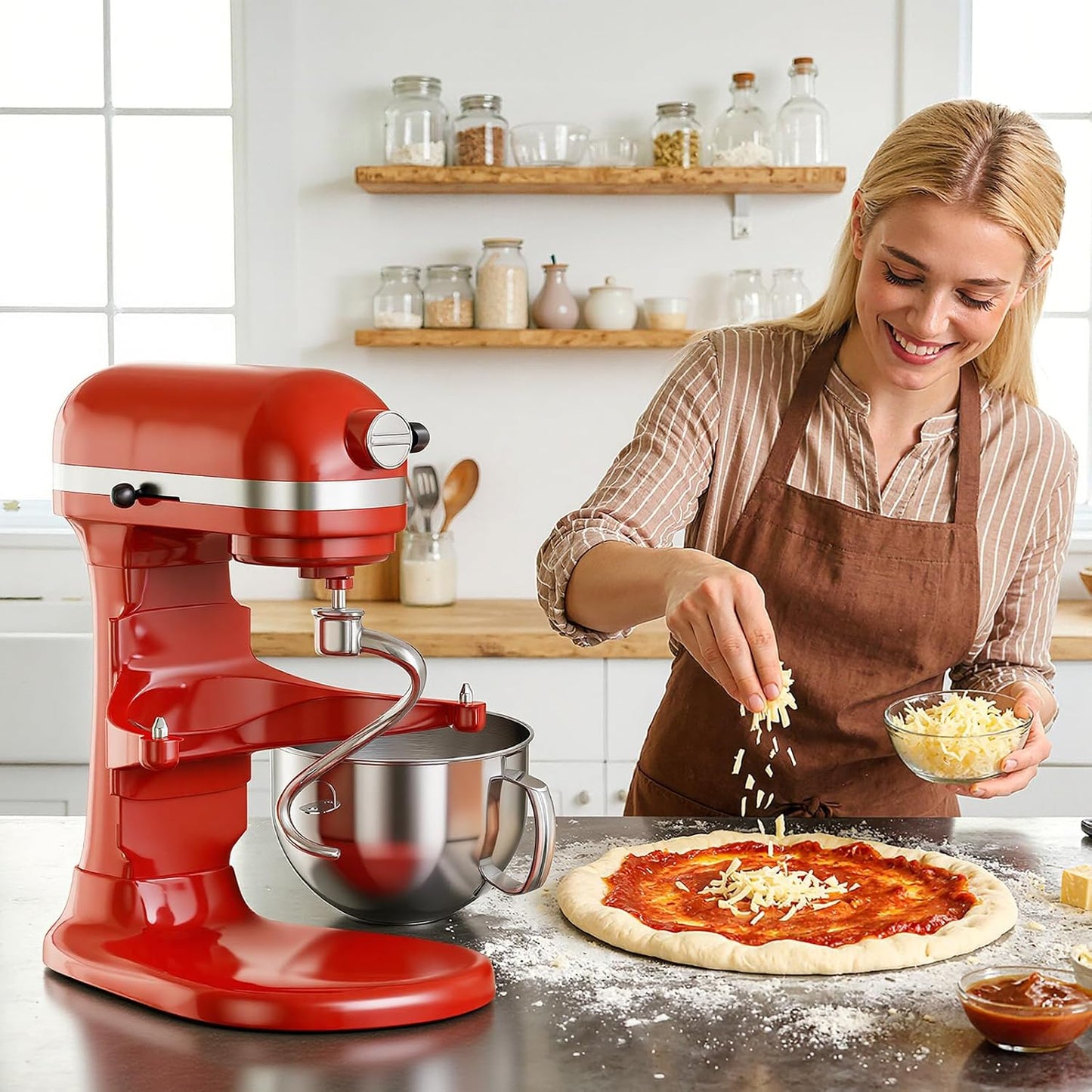 Gancho masa espiral acero inox KitchenAid 5Plus 6QT