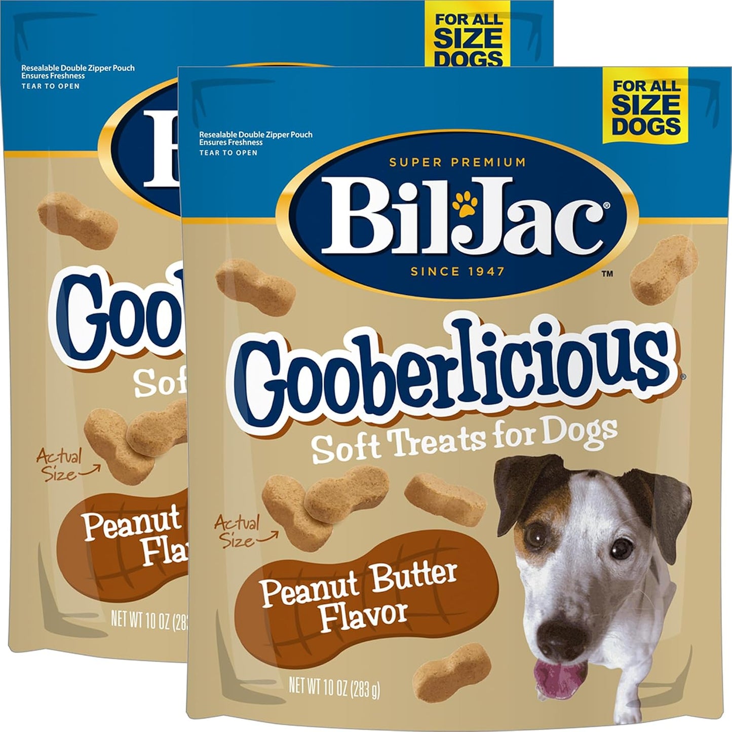 Galletas perros mantequilla maní hígado pollo 10oz 2pzas