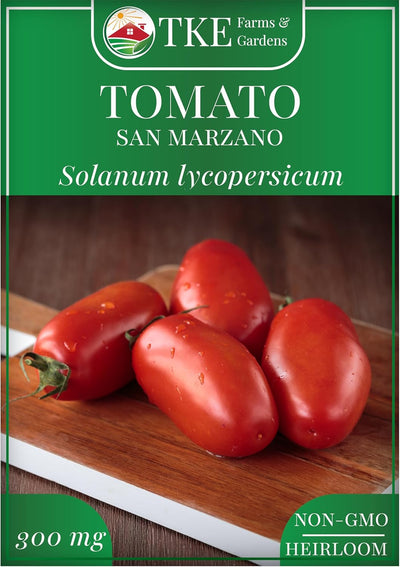 Semillas tomate San Marzano sin OMG 90+ pzas