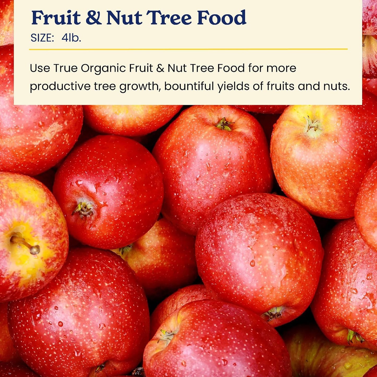 Fertilizante orgánico frutas y frutos secos 4lb 70pies2