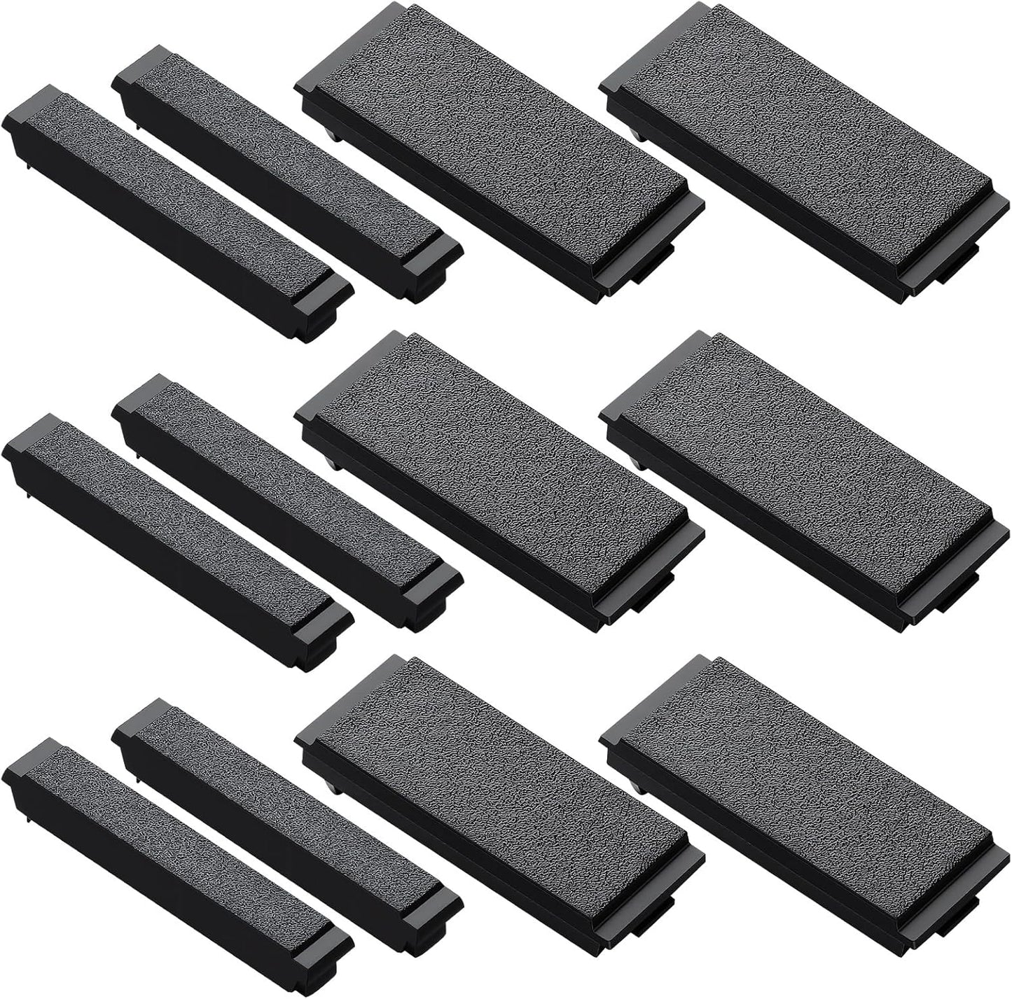 Pack 12 Cubiertas Caja Disyuntor Negro
