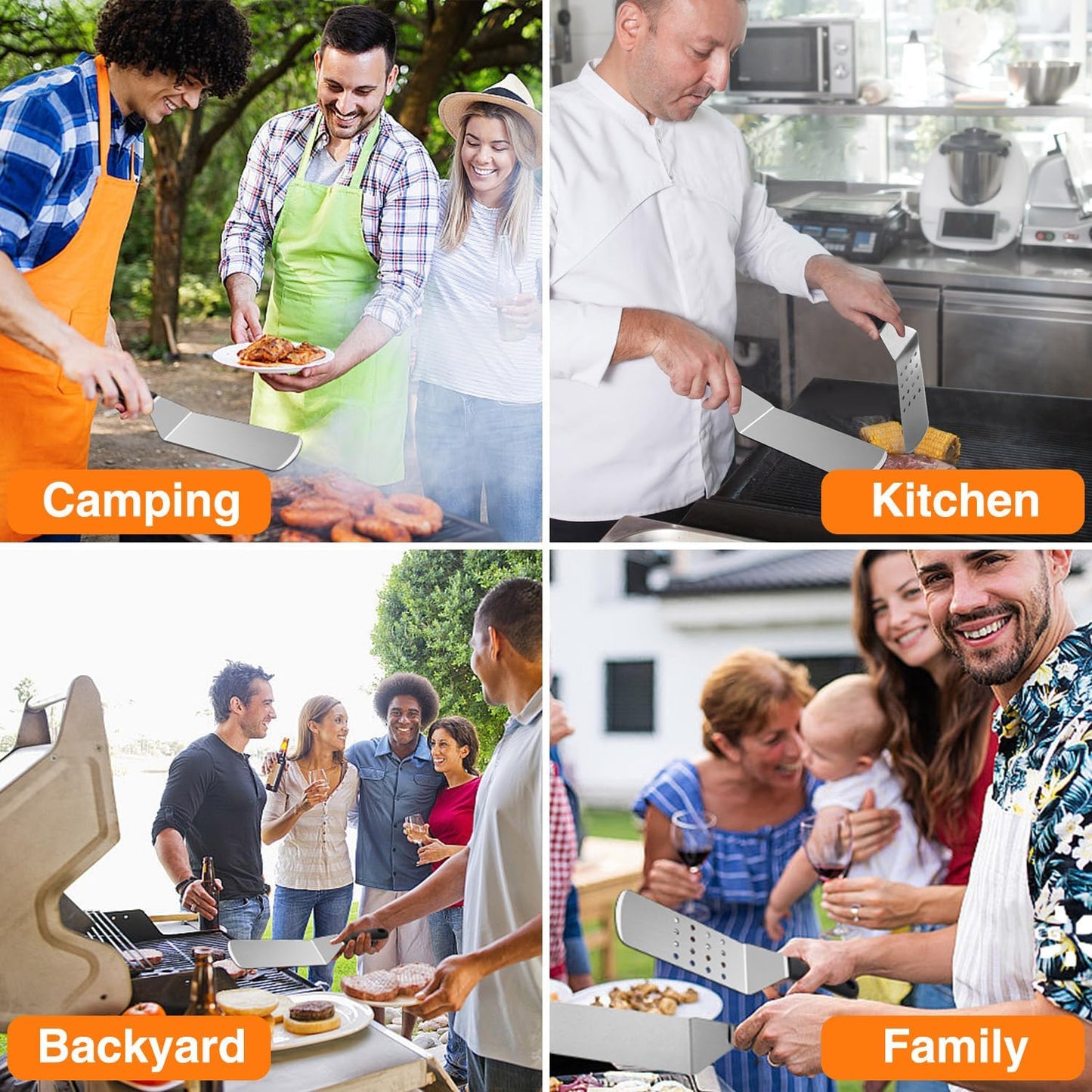 Kit 25 Pzas Accesorios Parrilla Blackstone Camp Chef