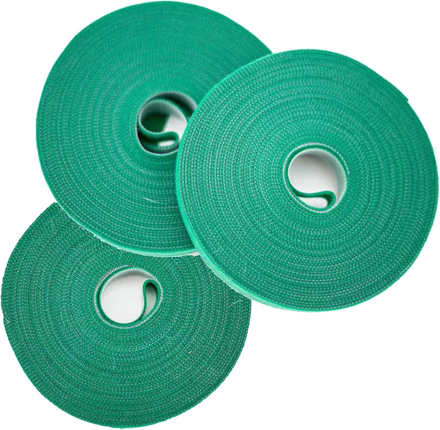 Cinta verde para jardín suave 32.8pulg 3 rollos