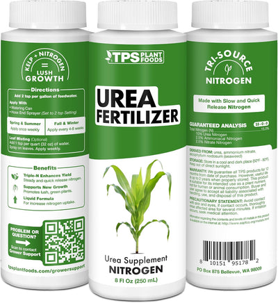 Fertilizante urea 15-0-0 NPK 32oz crecimiento verde