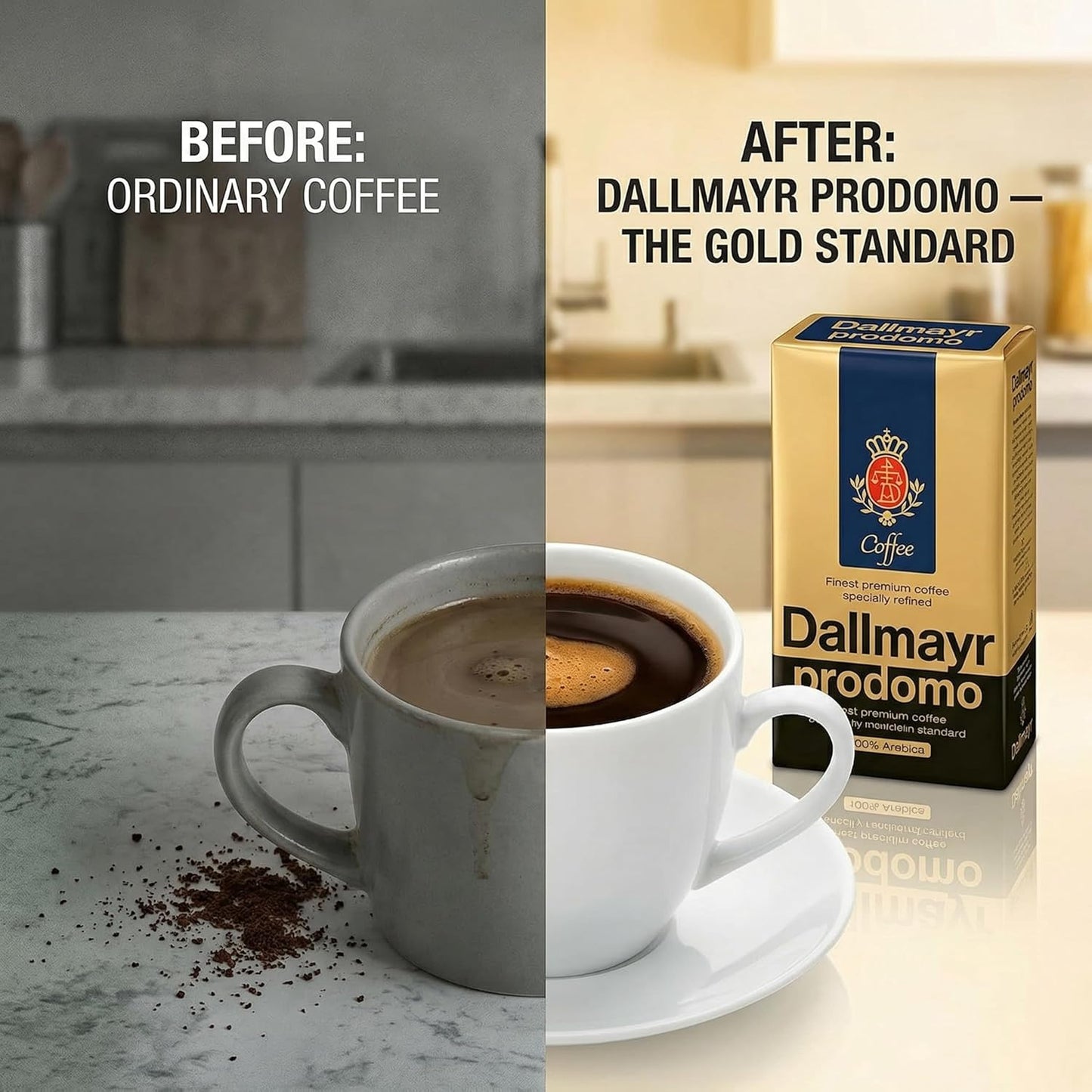 Café gourmet molido Dallmayr Prodomo