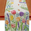 Camino de mesa floral rústico para cocina y comedor, 13 x 72 pulgadas