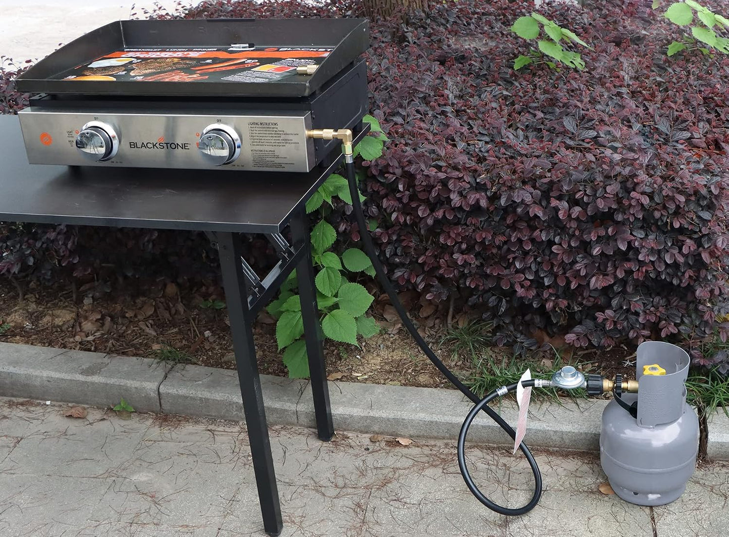 Parrilla reguladora universal QCC1 para Blackstone 17-22pulg
