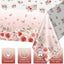 3 Manteles Baby Shower Plástico Rosa Floral Rectangular