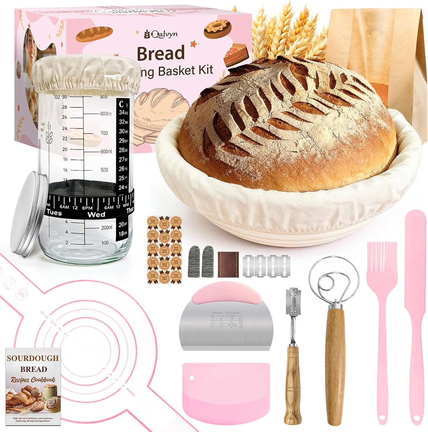 Kit Iniciación Pan de Levadura Regalo para Mujer
