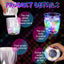 Vasos plástico LED 10oz con luz activada por liquido