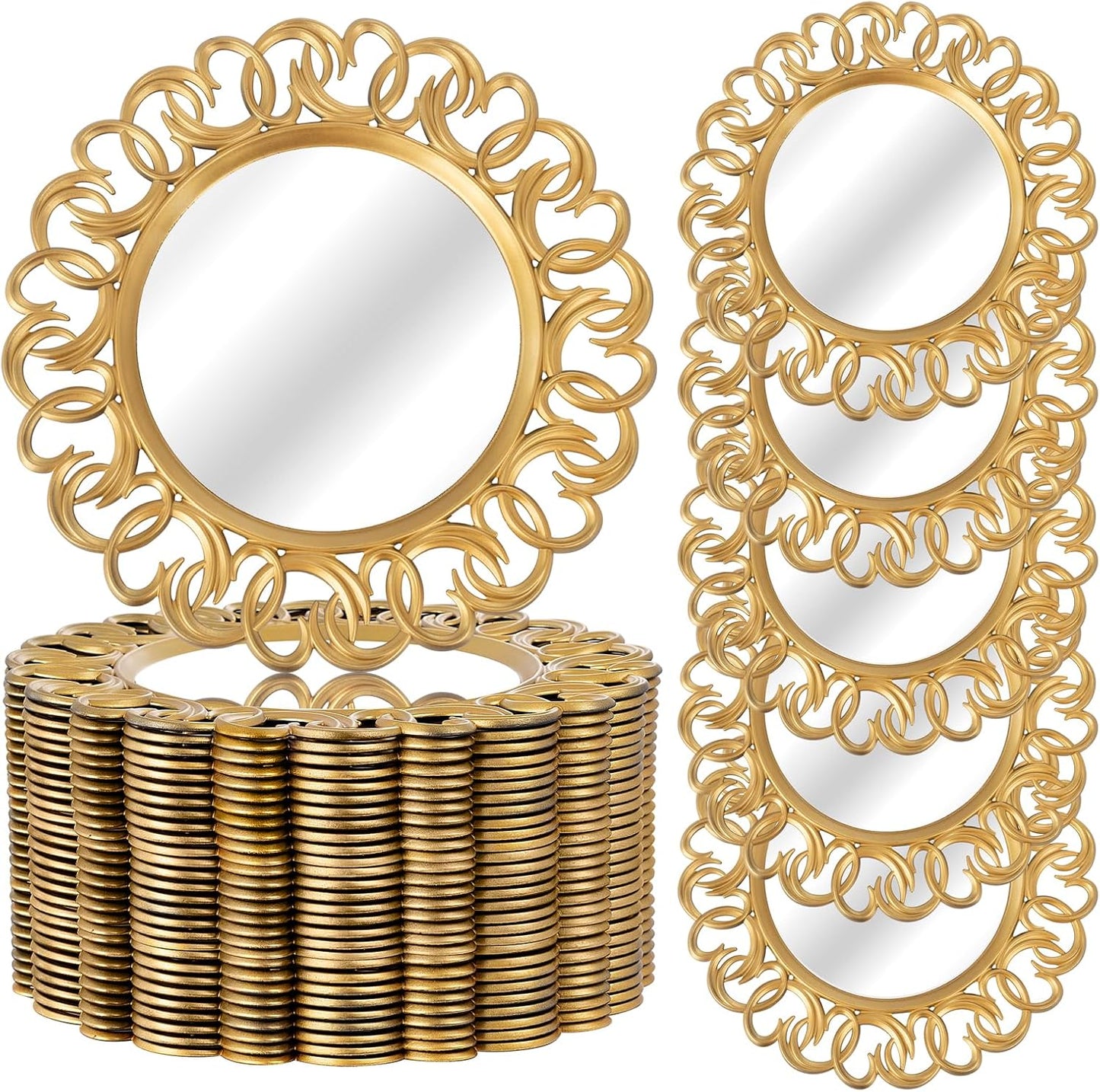 Platos cargadores plástico 13 pulg decorativos para eventos