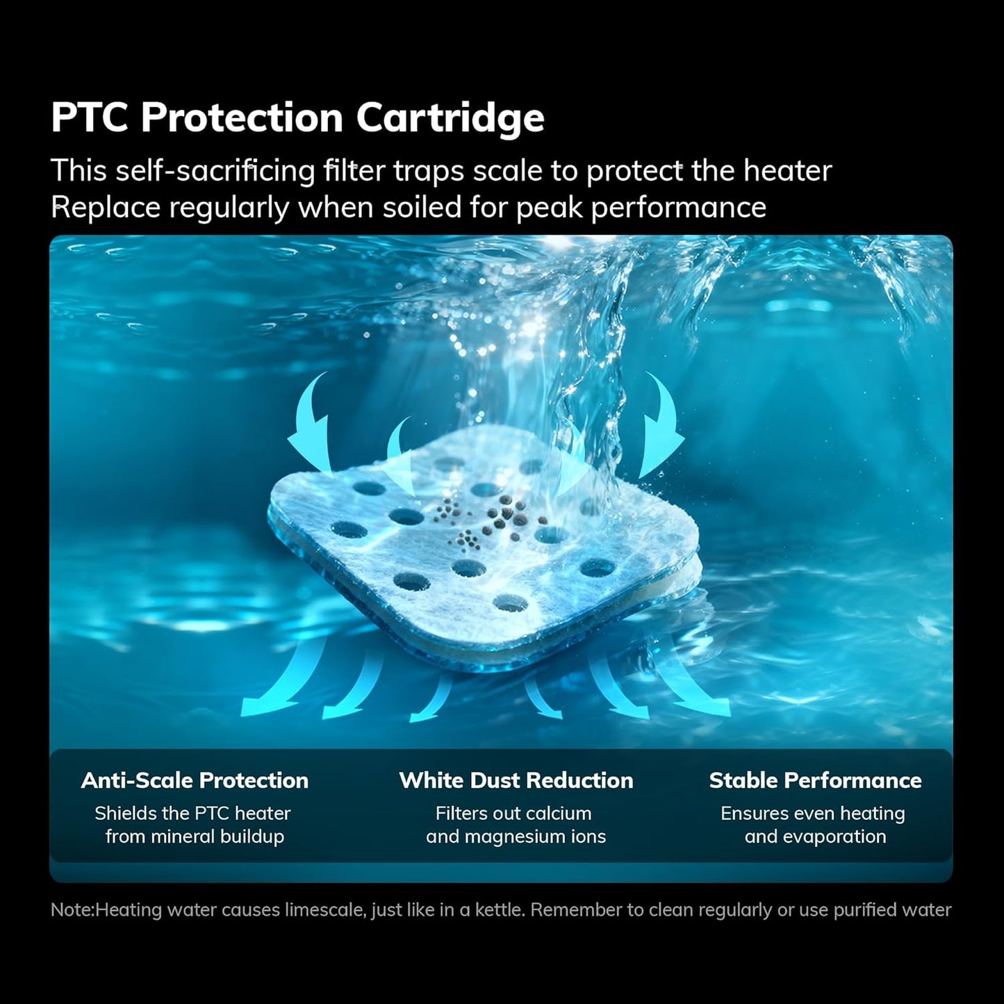 Filtros humidificador comp MiraMix-001 paq 6