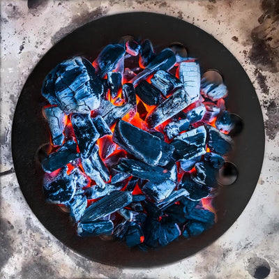 Rejilla hierro fundido para parrilla de carbón