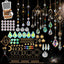 Kit 400 Pzas Atrapasoles Cristal Prisma Colgar