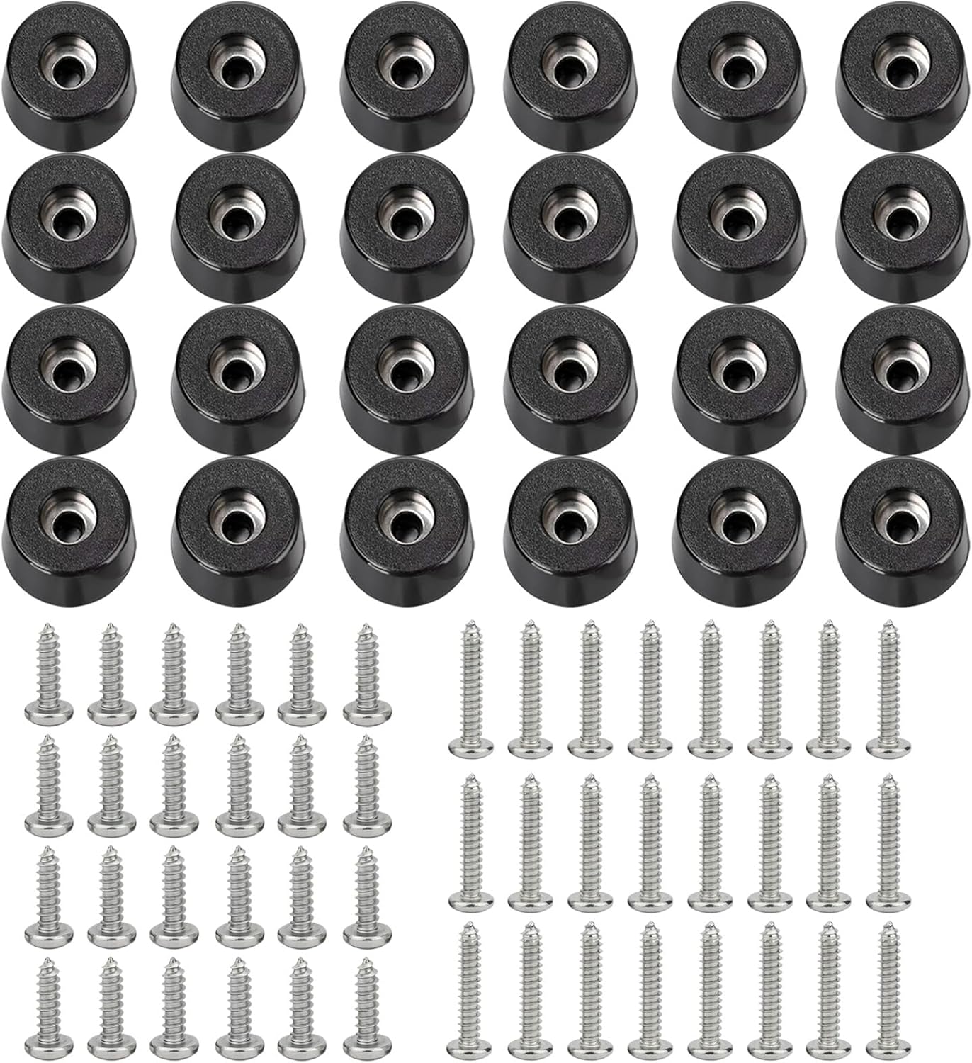 Patas goma para tabla cortar antideslizante acero inox