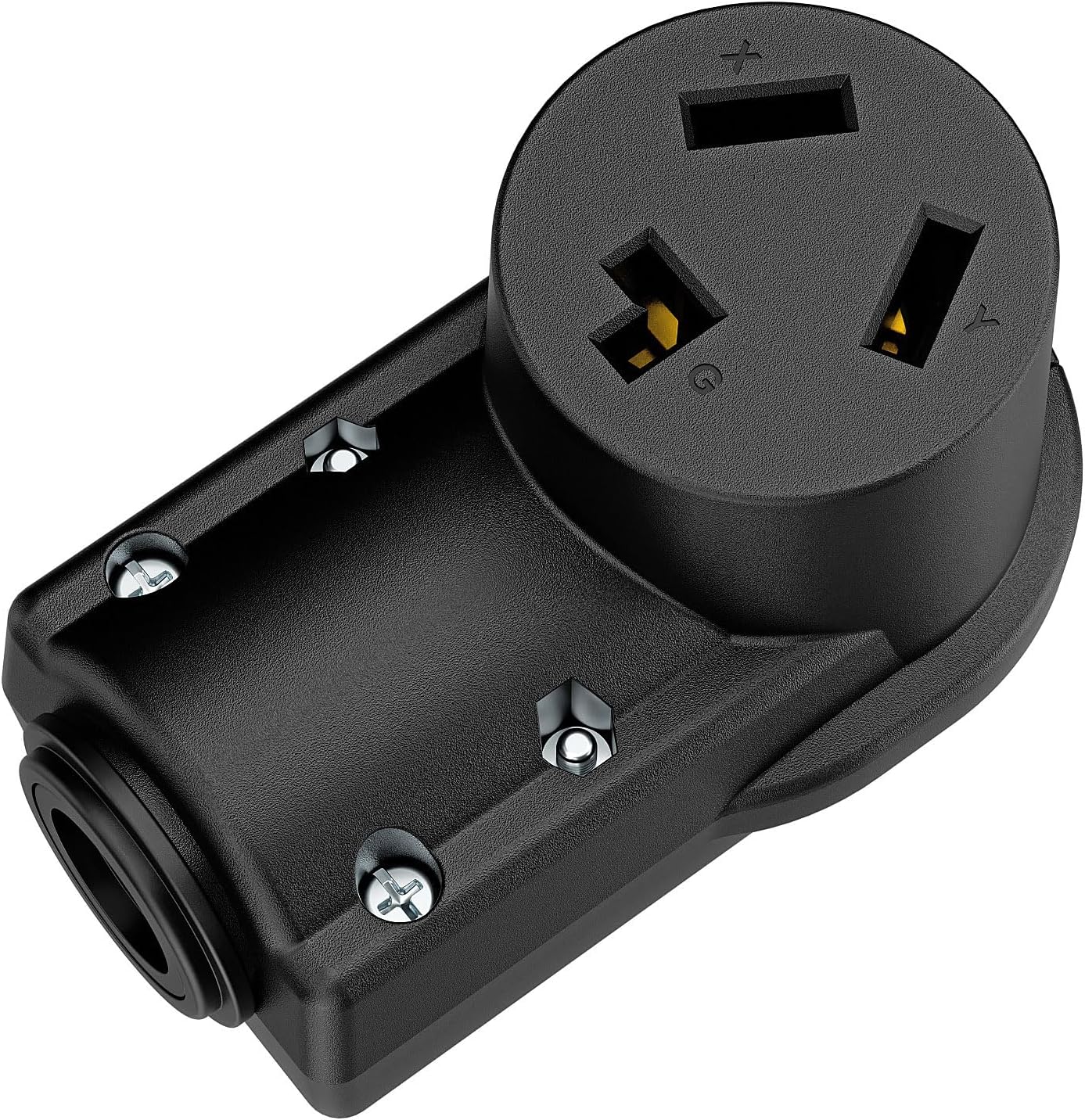 Tomacorriente NEMA 10-30R 30A 125/250V ETL Certificado Negro