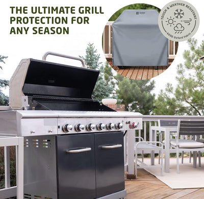 Cubierta parrilla gas 58pulg tela oxford 600D impermeable