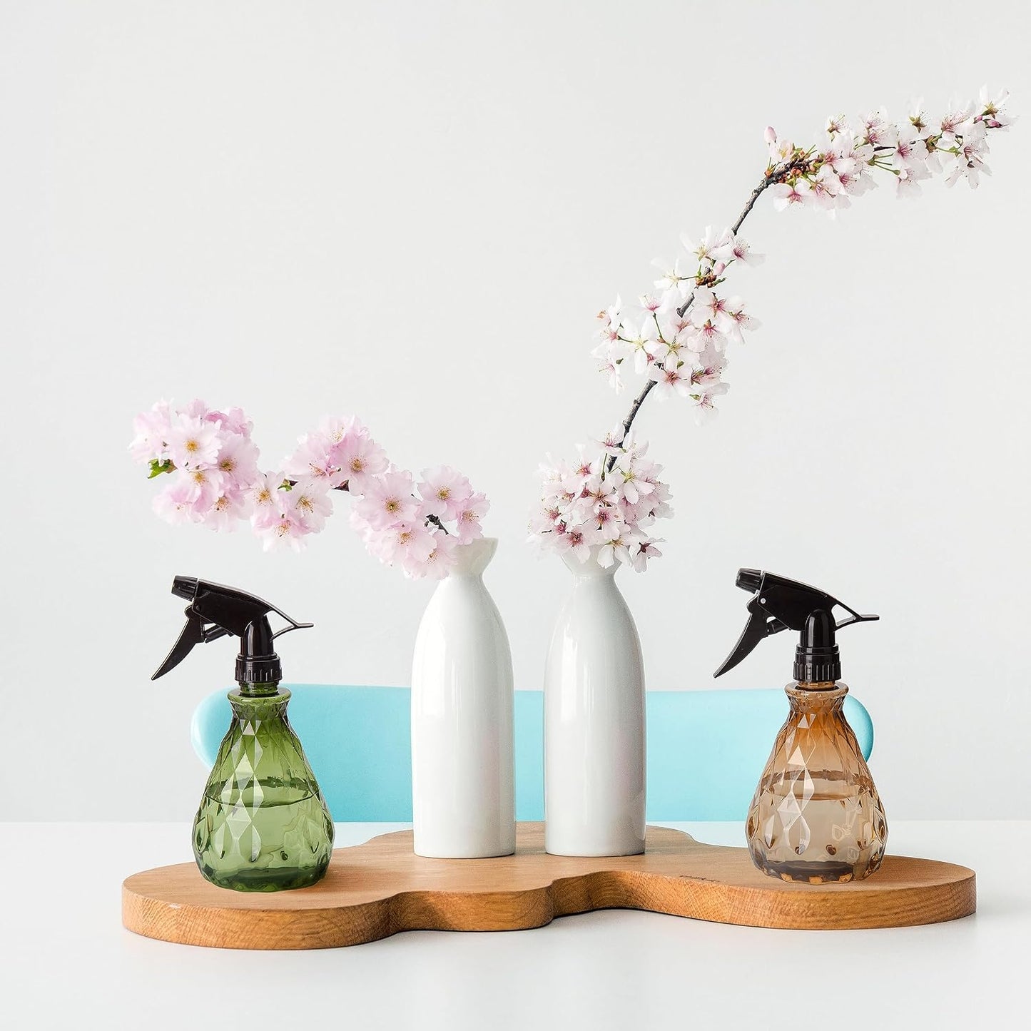 2 Pzas Botellas Aerosol 500ml Reutilizables Plástico