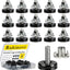 Pack 16 Niveladores Ajustables para Muebles Estabilizan Suelo