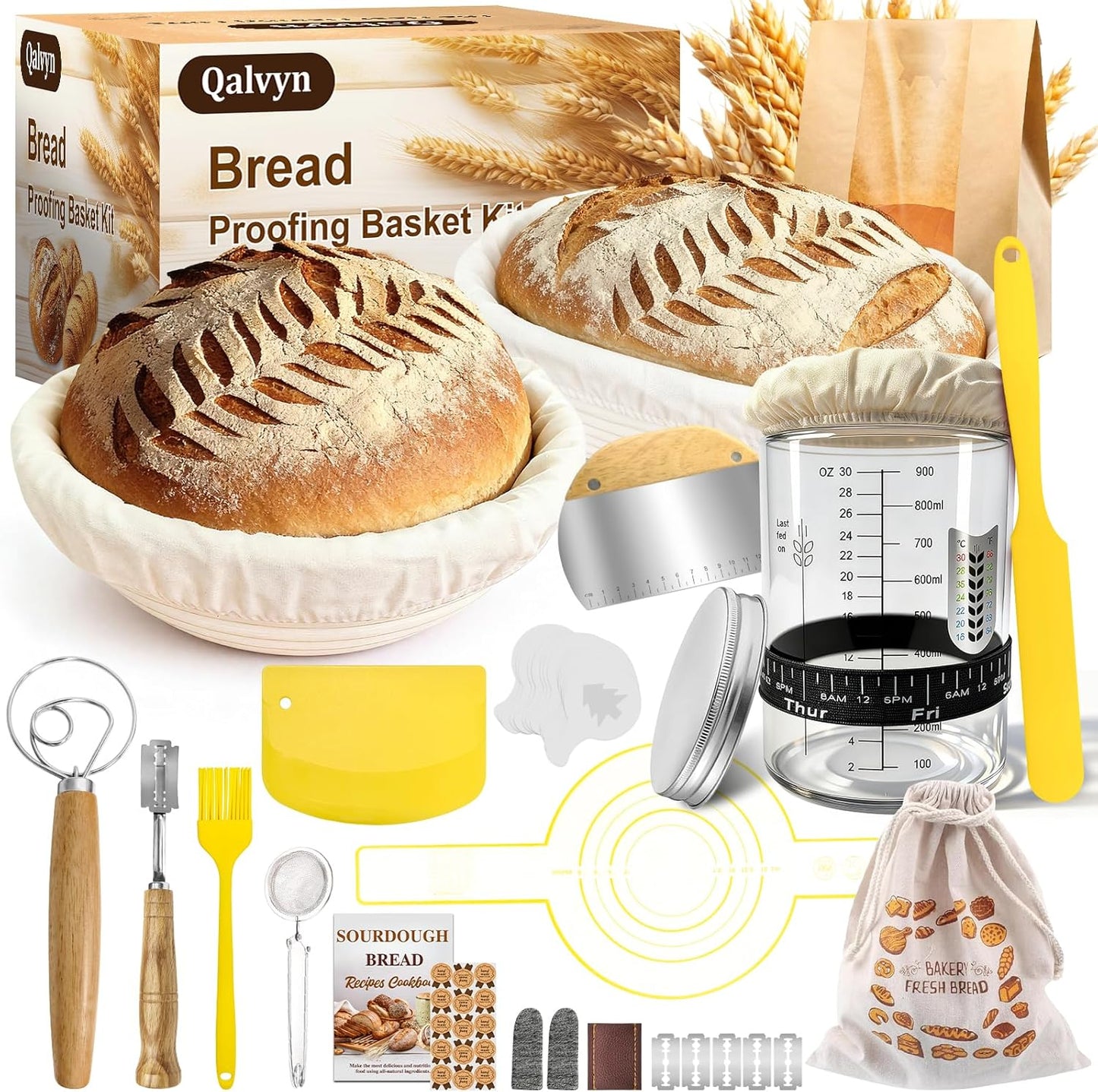 Kit Iniciación Pan de Levadura Regalo para Mujer