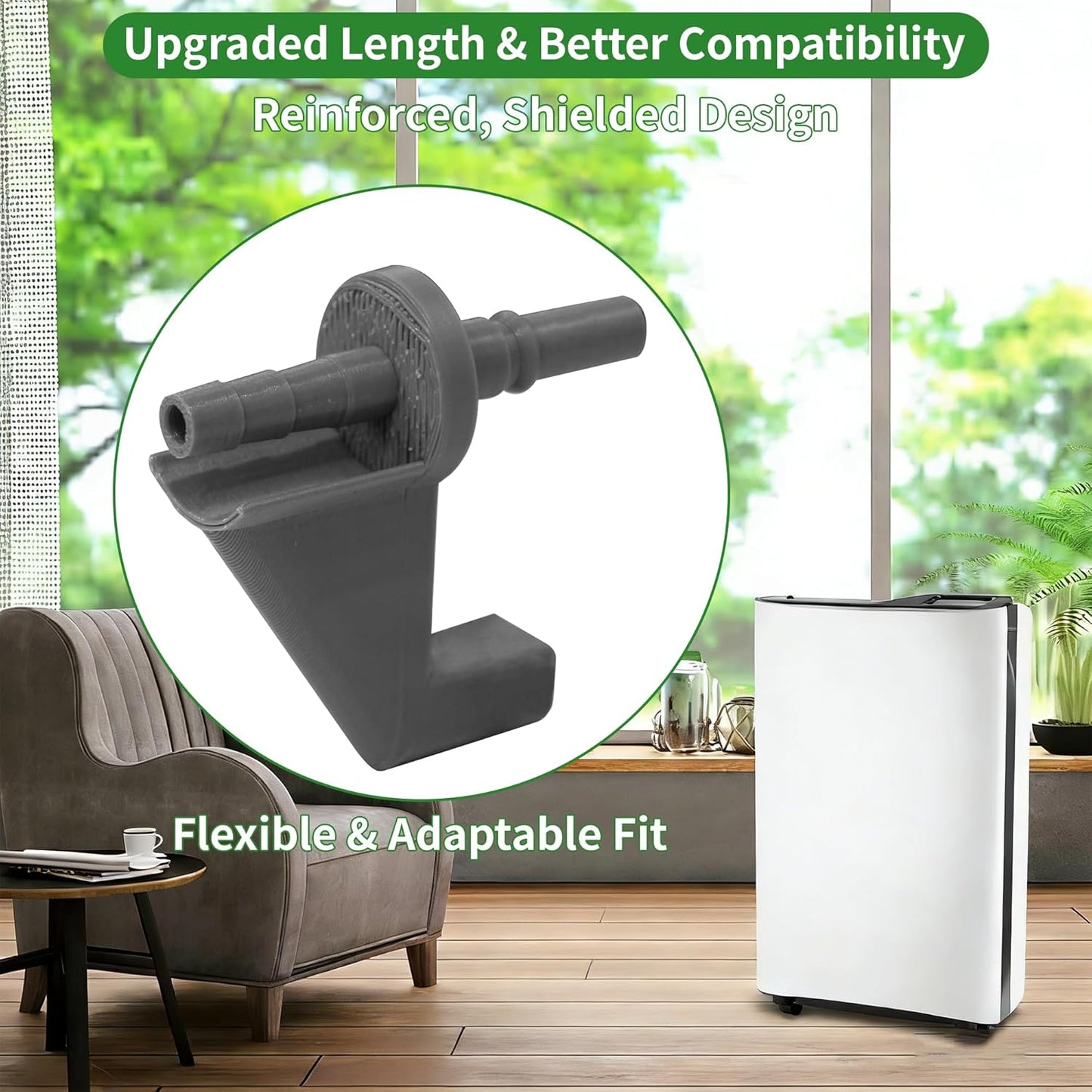 Adaptador manguera drenaje deshumidificador comp AeonAir