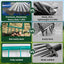 Broadfork con dientes largos 11.8pulg tenedor jardín resistente