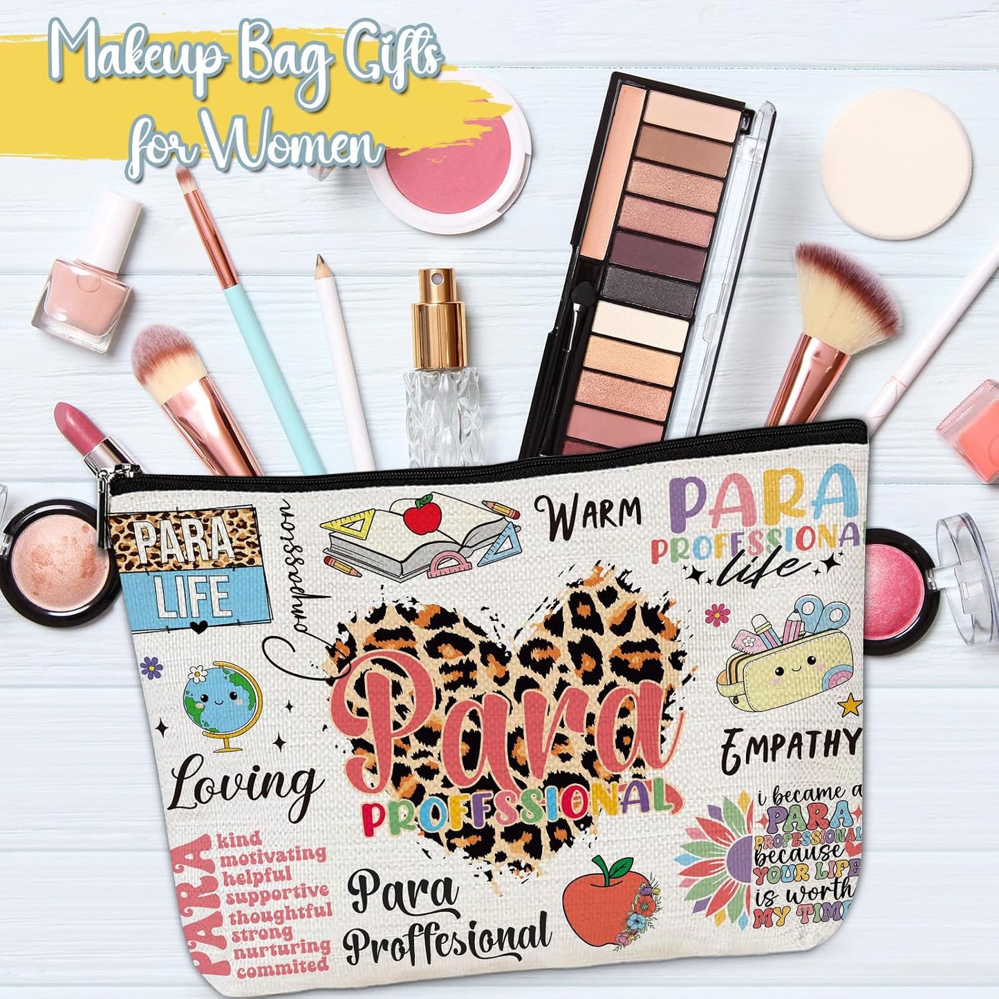 Bolsa maquillaje regalo profesional para mujer