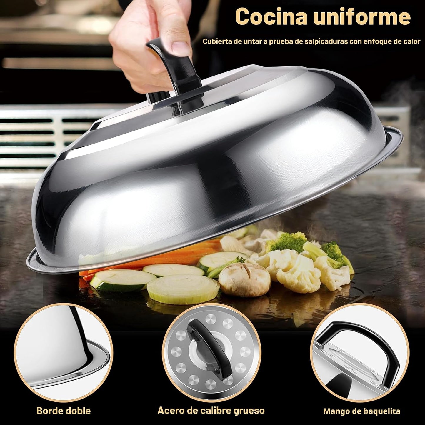 Kit 238 Pzas Accesorios Parrilla Espátulas Prensa