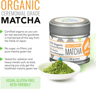 Polvo Matcha Orgánico Japonés 3.8oz