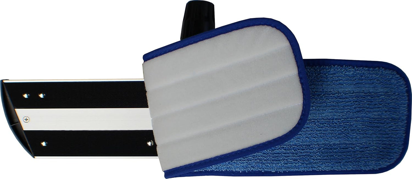 Kit trapeador microfibra 48pulg color azul
