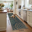 Alfombra lavable antideslizante 2x8ft para cocina y entrada