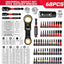 Juego 68 llaves trinquete flexible 0.39-0.79pulg enchufe 1/4 pulg