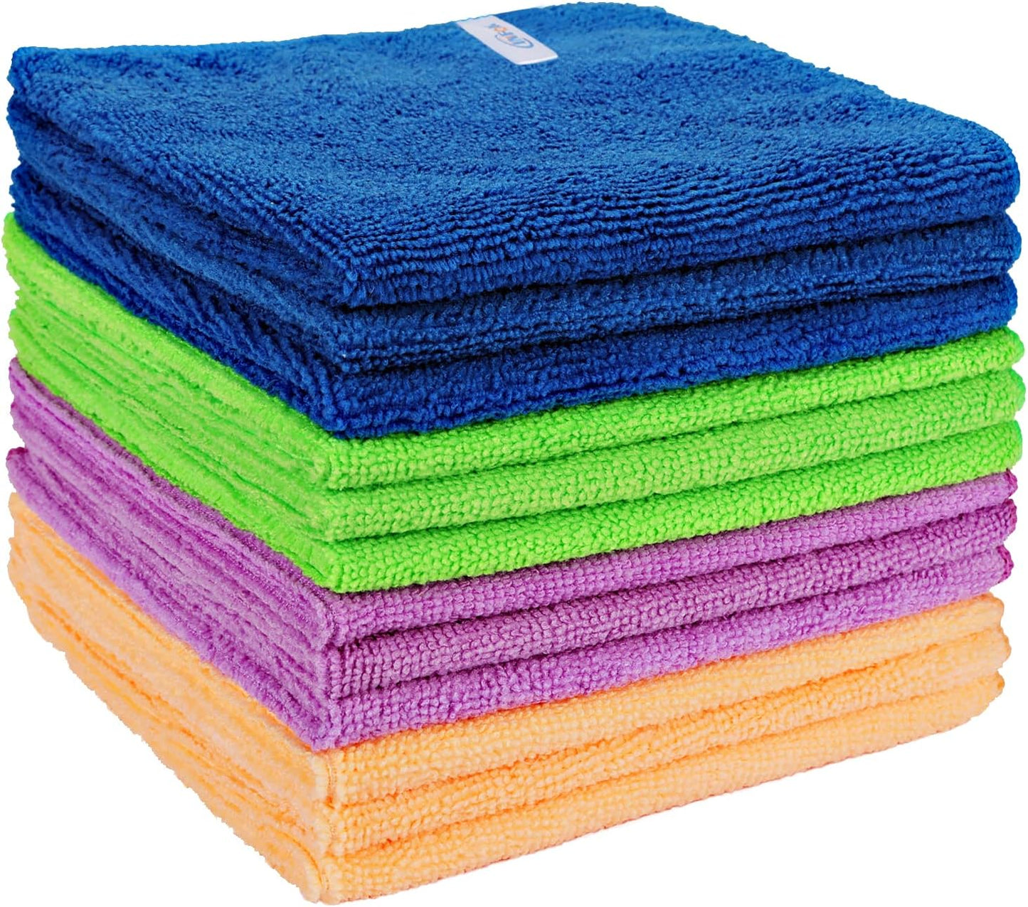Paño microfibra 12 pzas altamente absorbente reutilizable