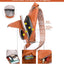 Bolsa impermeable mujer viaje con bolsillos cremallera