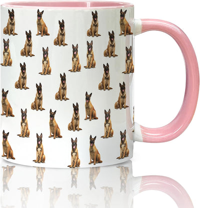 Tazas de café para perros Malinois belga regalos para amantes de los perros