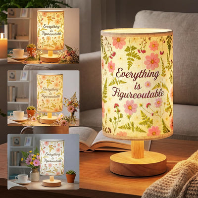 Lámpara Mesa Inspiradora 5W 3 Colores Base Madera