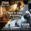 Luz LED COB bicolor 200W 2700K-6500K para estudio y video