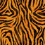 Papel tapiz retro rayas tigre autoadhesivo 17.5x80pulg
