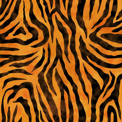 Papel tapiz retro rayas tigre autoadhesivo 17.5x80pulg