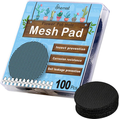 Pantallas drenaje malla 2pulg reutilizables para macetas