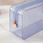 Bolsa maquillaje viaje PVC impermeable con cremallera SPF