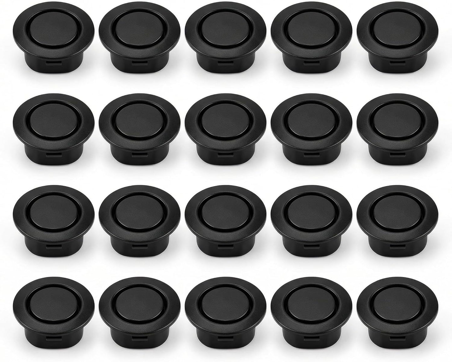 Tapones radar parachoques 20uds plástico duradero impermeable
