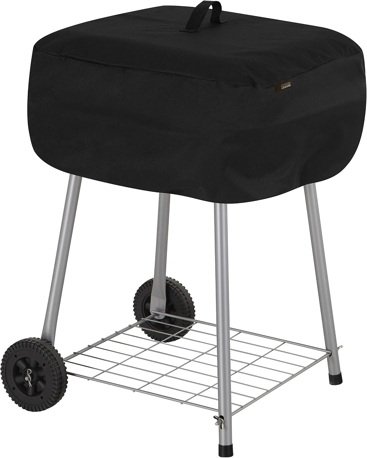 Funda parrilla carbón 21.5x21.5x14.5pulg resistente agua negro