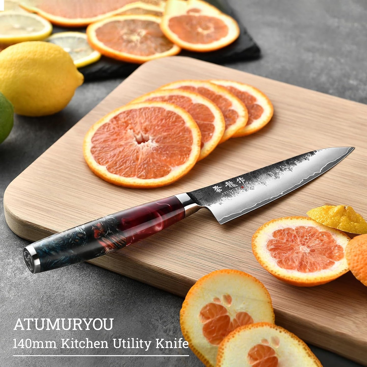 Cuchillo Chef Japonés VG10 5.5pulg Afilado Con Mango Ergonómico