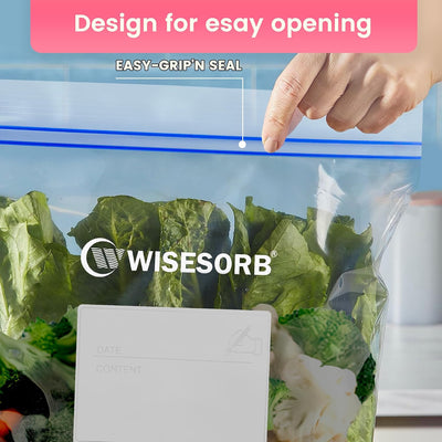 Bolsas Grip 'n Seal para sándwiches y aperitivos 65 pzas