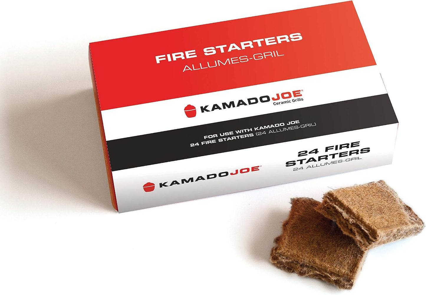 Cubo cera parafina natural para parrillas Kamado Joe 24uds